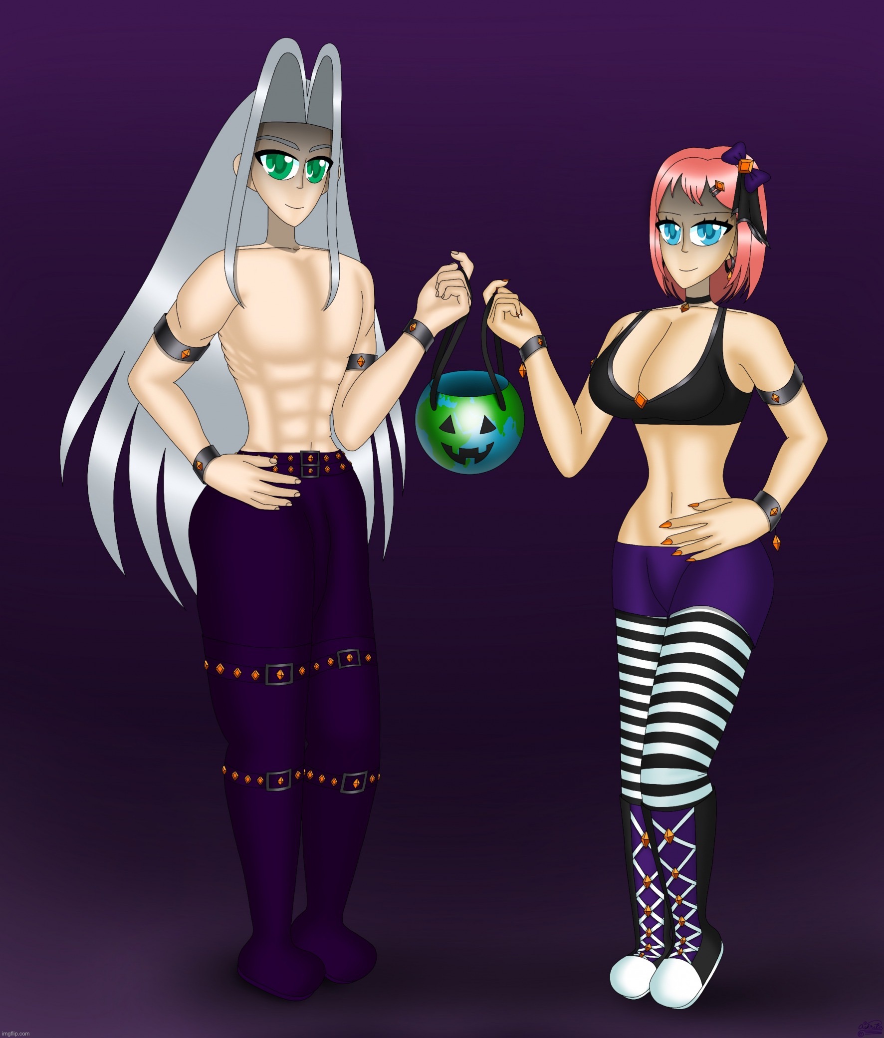 Sayori and Sephiroth | image tagged in sayori and sephiroth | made w/ Imgflip meme maker