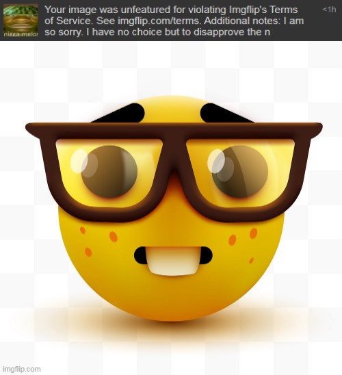 Nerd emoji | image tagged in nerd emoji | made w/ Imgflip meme maker