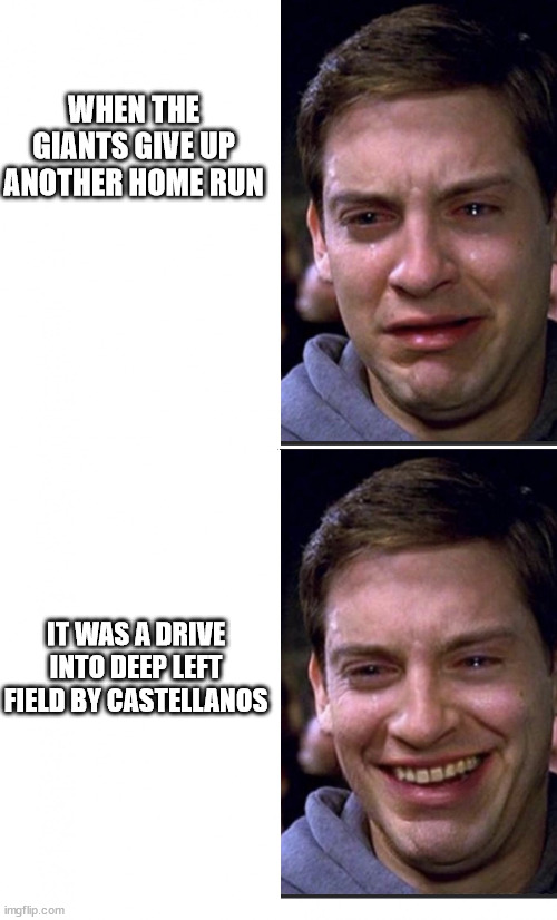 Nick Castellanos ruined a eulogy with another meme-worthy homer 