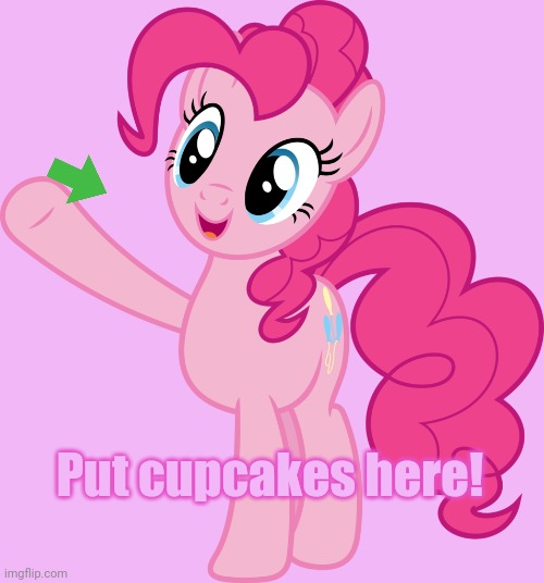 Put cupcakes here! | made w/ Imgflip meme maker