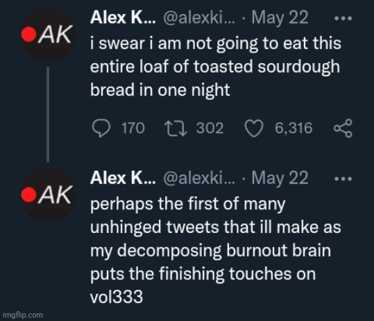 Alex kister >> | made w/ Imgflip meme maker