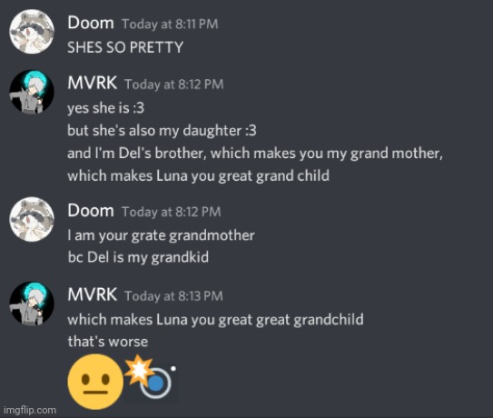 just realized Yachi was taking about a different person, not Luna | made w/ Imgflip meme maker