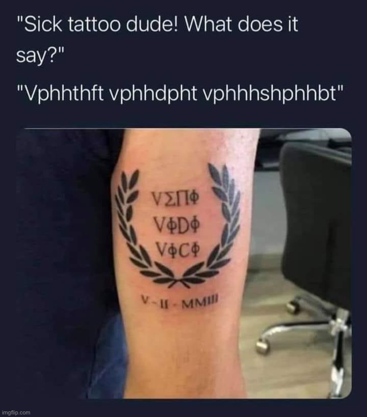 Veni Vidi Vici” Tattoo