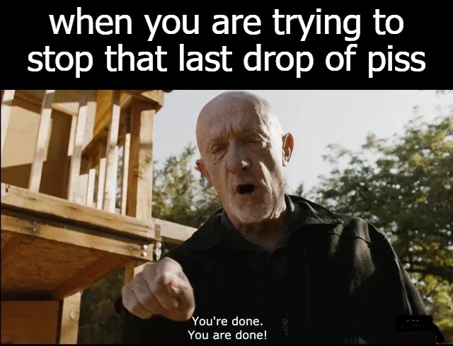 be nice to Indiana Bones | when you are trying to stop that last drop of piss | image tagged in da bones | made w/ Imgflip meme maker
