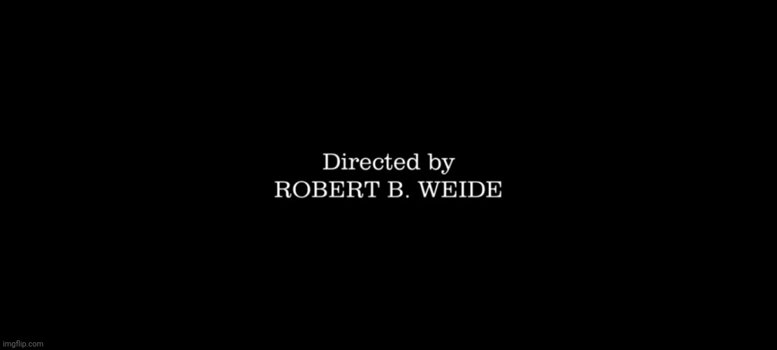 Directed by ROBERT B. WEIDE | image tagged in directed by robert b weide | made w/ Imgflip meme maker