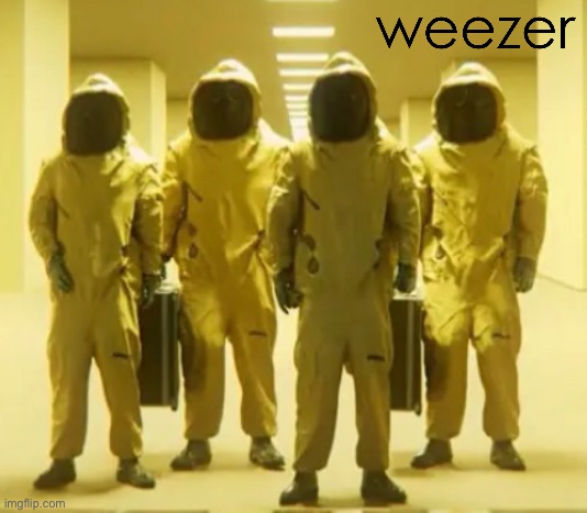 Weezer backrooms | image tagged in weezer | made w/ Imgflip meme maker