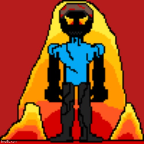 this took 1-2 hours TvT (pixel art of Dusk) | image tagged in e g funny hat | made w/ Imgflip meme maker