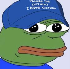 High Quality Pepe autism Blank Meme Template