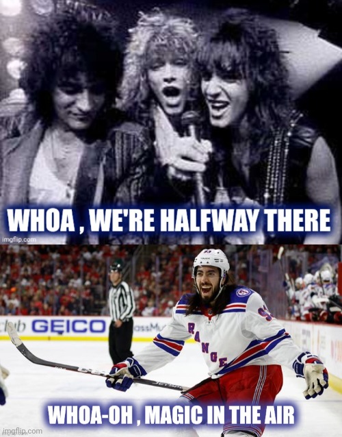 At Madison Square | image tagged in hockey,new york city,power rangers,playoffs | made w/ Imgflip meme maker