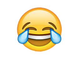 closed eyes laughing emoji Blank Template Imgflip