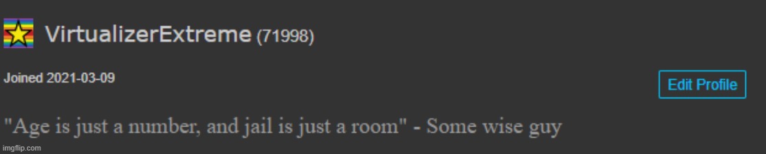 new bio because why not | made w/ Imgflip meme maker