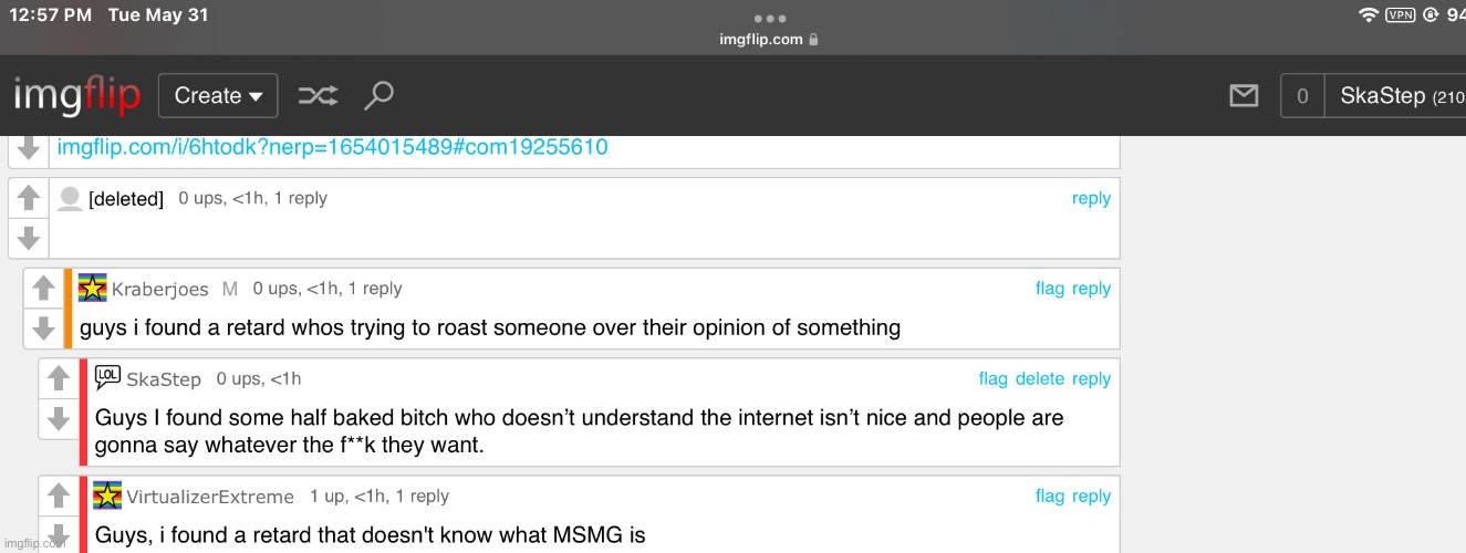 Me and the chads roasting this guy | made w/ Imgflip meme maker