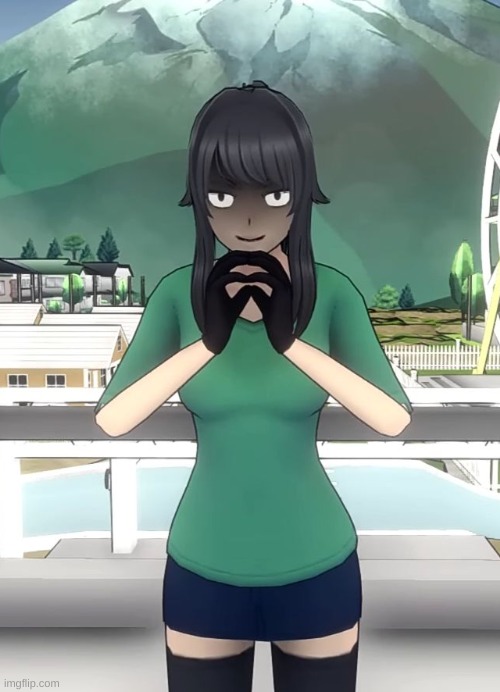 when it's t̶r̶o̶l̶l̶i̶n̶'̶  morbin' time | image tagged in ayano aishi evil laugh yandere simulator | made w/ Imgflip meme maker