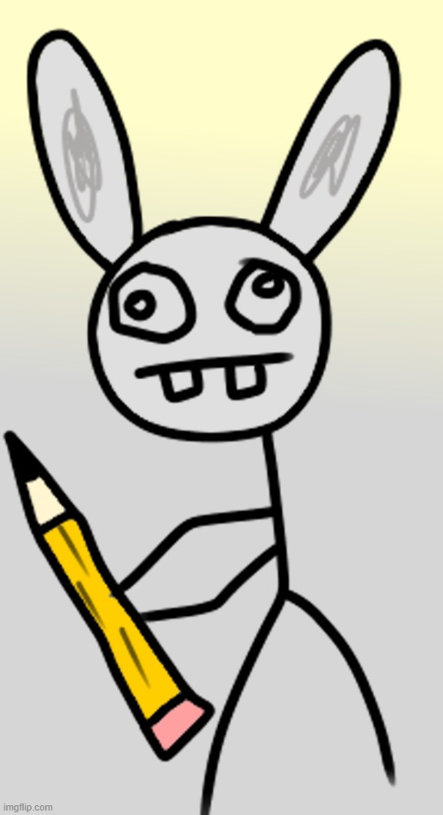 doodlebunni | image tagged in bunni | made w/ Imgflip meme maker