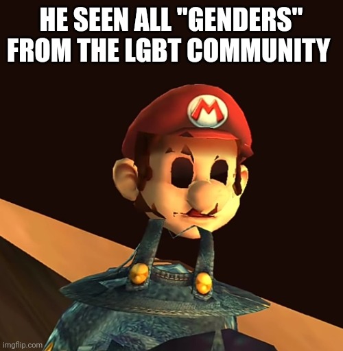 HE SEEN ALL "GENDERS" FROM THE LGBT COMMUNITY | made w/ Imgflip meme maker