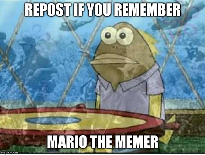 m*rio the m*mer | REPOST IF YOU REMEMBER; MARIO THE MEMER | image tagged in flashbacks | made w/ Imgflip meme maker