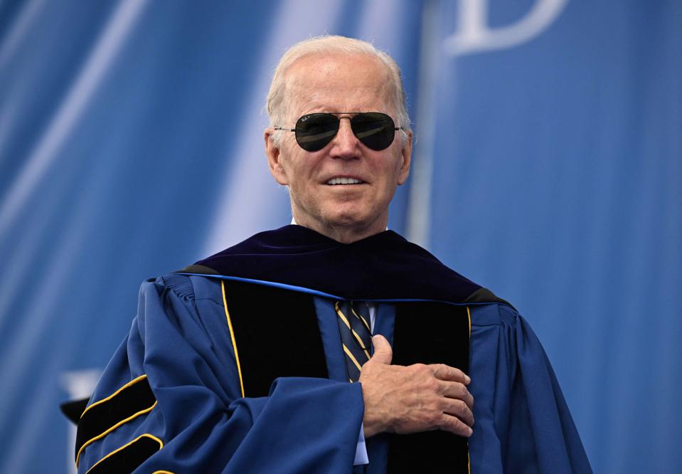 Graduate Joe Biden Blank Meme Template