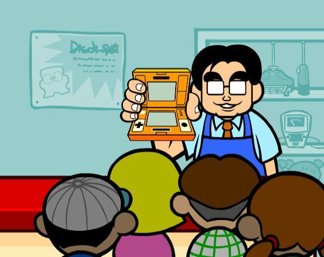 Satoru Iwata Warioware Blank Meme Template