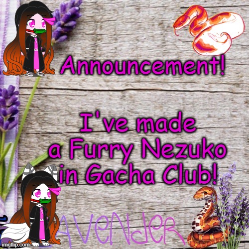 Making Nezuko in Gacha Club 