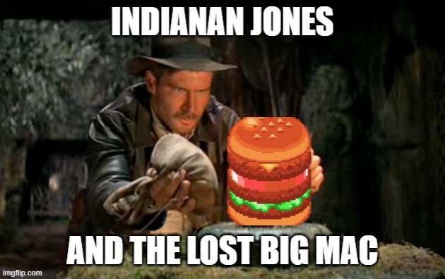 the lost big mac | image tagged in funny memes | made w/ Imgflip meme maker