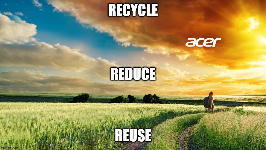3 Rs | RECYCLE; REDUCE; REUSE | image tagged in environment | made w/ Imgflip meme maker