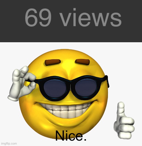 Nice. | image tagged in emoticon thumbs up | made w/ Imgflip meme maker