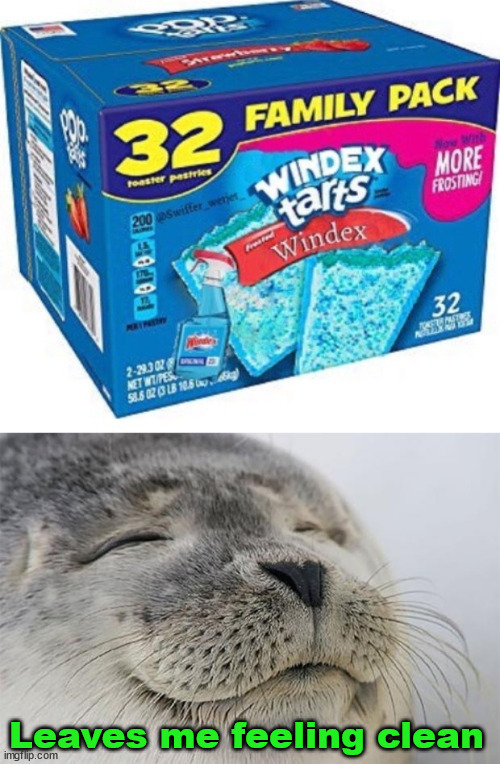 Leaves me feeling clean | image tagged in memes,satisfied seal,fake | made w/ Imgflip meme maker