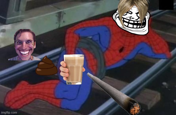 Sexy Railroad Spiderman | image tagged in memes,sexy railroad spiderman,spiderman | made w/ Imgflip meme maker