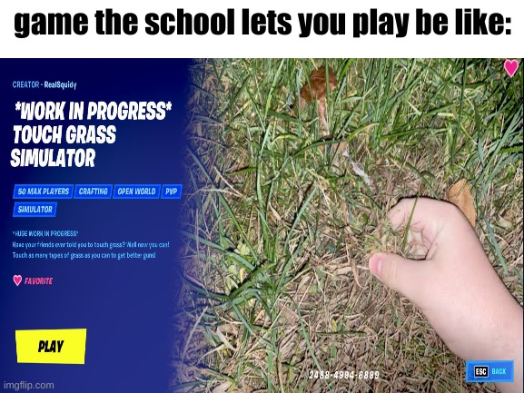 Uwucutesingle Touch Grass Meme 
