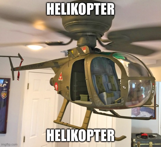 HELIKOPTER HELIKOPTER | image tagged in helikopter | made w/ Imgflip meme maker