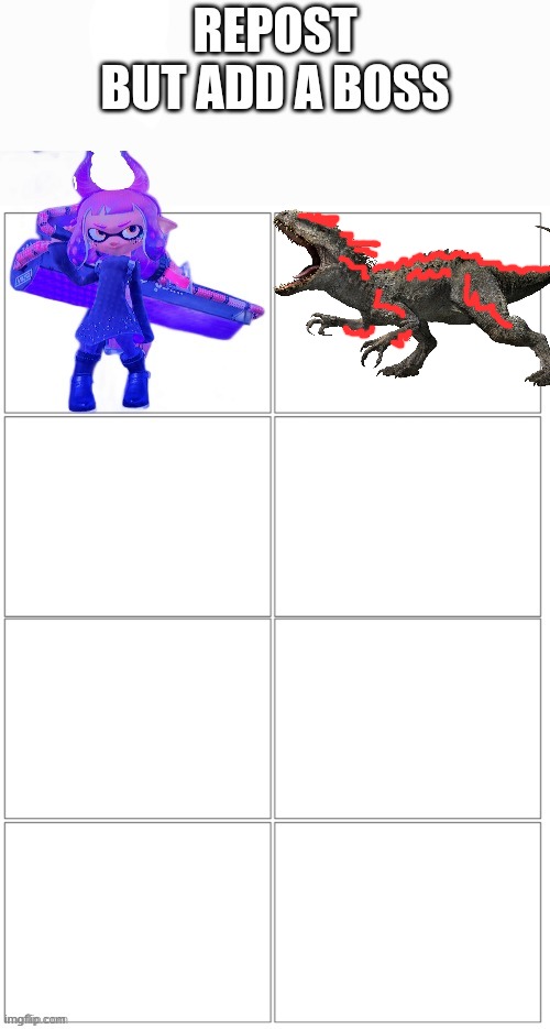 Red I-Rex | image tagged in indominus rex,repost | made w/ Imgflip meme maker