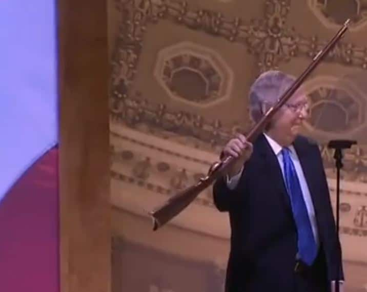 Mitch McConnell at NRA Blank Meme Template