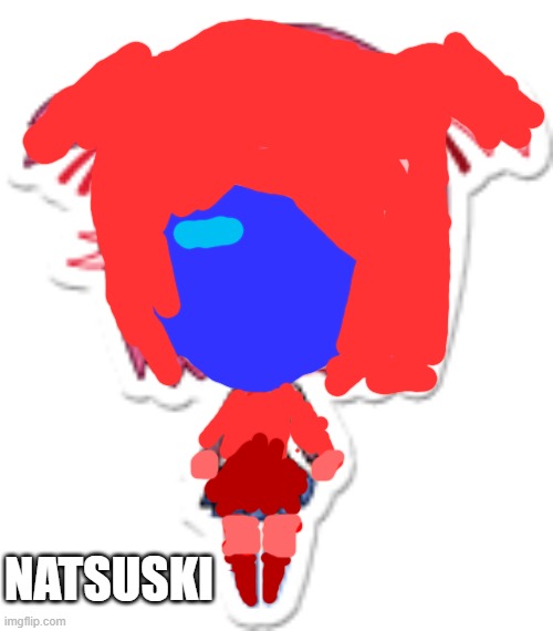 sussy | NATSUSKI | image tagged in amogus | made w/ Imgflip meme maker