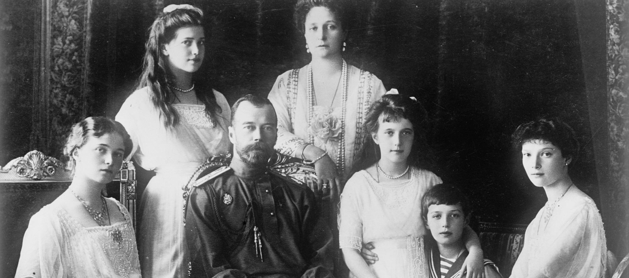 High Quality Romanov Family Portrait Blank Meme Template