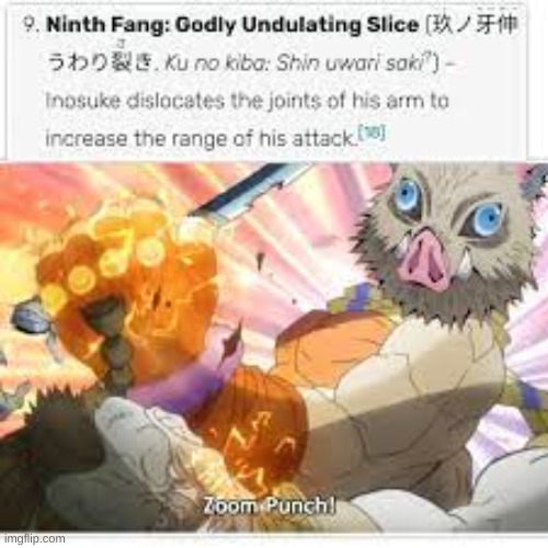 Holy crap a jojo refrence | image tagged in jojo's bizarre adventure,demon slayer,anime meme,oh wow are you actually reading these tags,help me | made w/ Imgflip meme maker