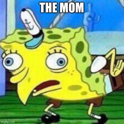 triggerpaul | THE MOM | image tagged in triggerpaul | made w/ Imgflip meme maker