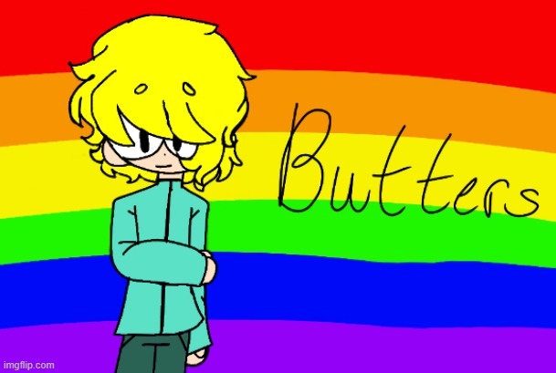 Butters from south park | image tagged in south park,art | made w/ Imgflip meme maker