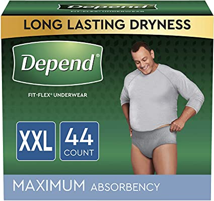 Male Depends Diapers XXL Blank Meme Template