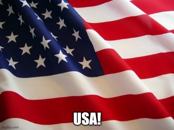 American flag | USA! | image tagged in american flag | made w/ Imgflip meme maker