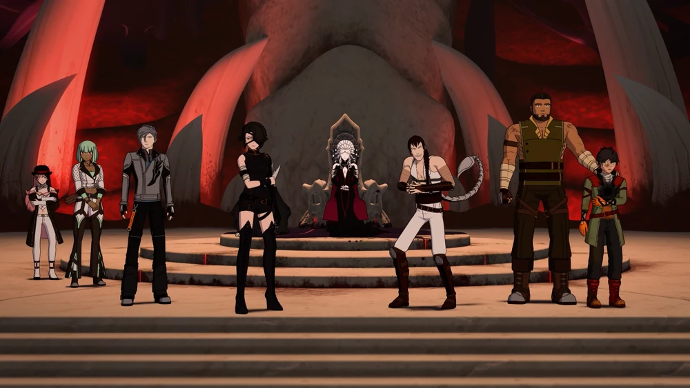 RWBY Salem's Group Blank Meme Template