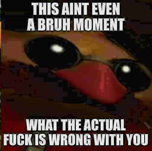 High Quality this aint even a bruh moment Blank Meme Template