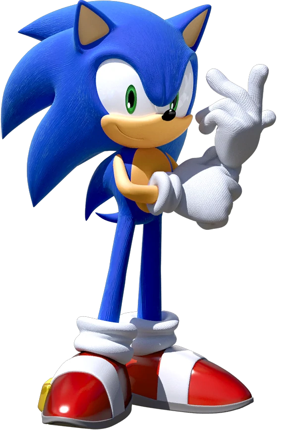 Dark Sonic (transparent) Meme Generator - Imgflip