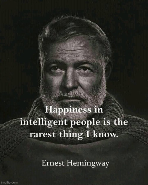 Ernest Hemingway quote | image tagged in ernest hemingway quote | made w/ Imgflip meme maker