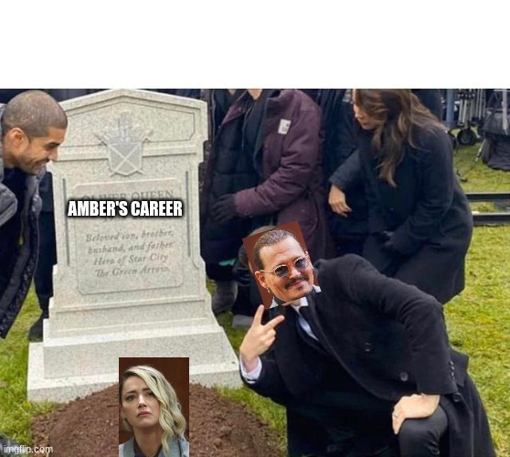 HE WON | AMBER'S CAREER | image tagged in memes,funny,funny memes | made w/ Imgflip meme maker