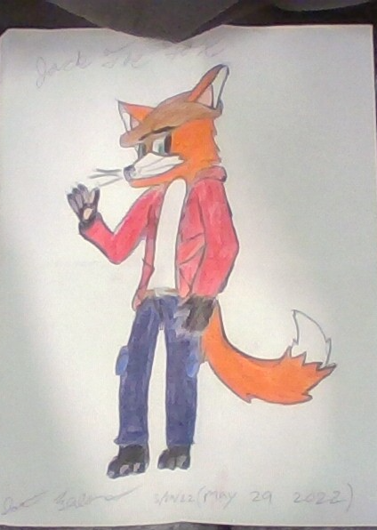 Jack The Fox Redraw Blank Meme Template