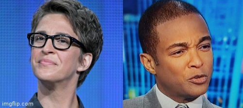 Madcow and Con Lemon fake news kings Blank Meme Template