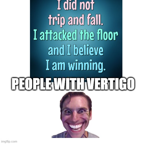 WARROIRS ASSEMBLE | PEOPLE WITH VERTIGO | image tagged in vertigo,no,nono,nonononononno,warrors | made w/ Imgflip meme maker