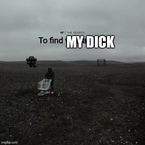 THE SEARCH To find who asked | MY DICK | image tagged in the search to find who asked | made w/ Imgflip meme maker