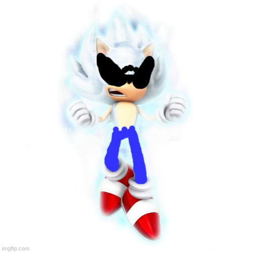 Hyper Sonic | image tagged in hyper sonic | made w/ Imgflip meme maker