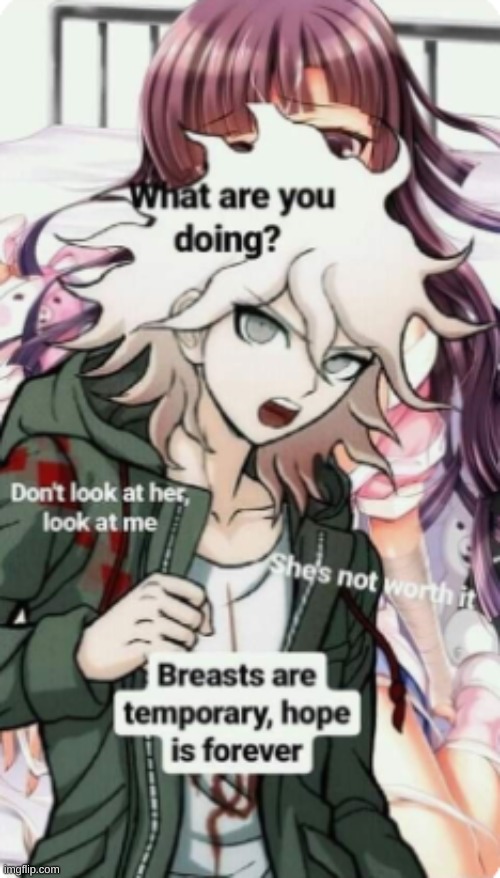 look at nagito - Imgflip